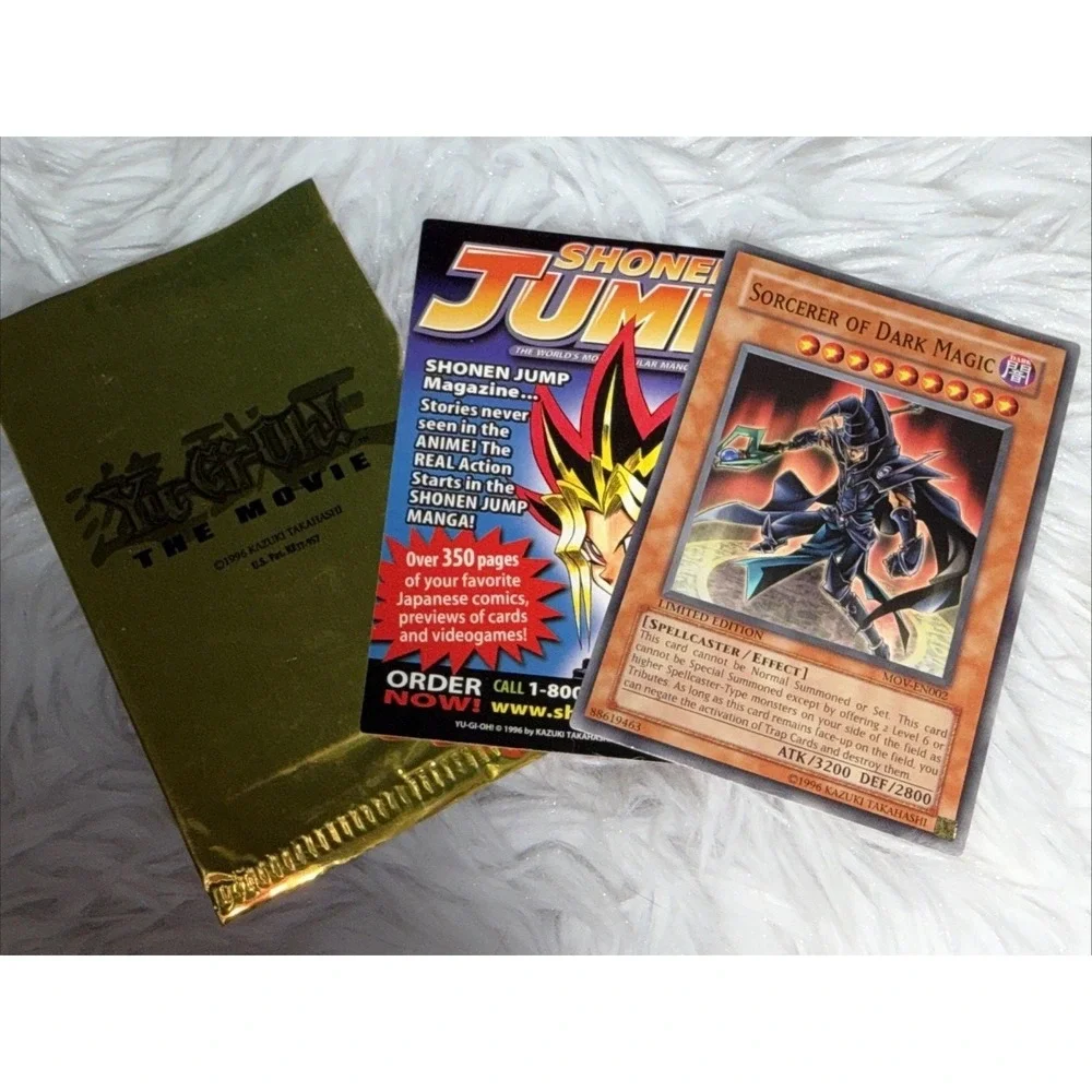 Yu-Gi-Oh Sorcerer of Dark Magic MOV-EN002 Limited Edition Movie Promo Super Rare